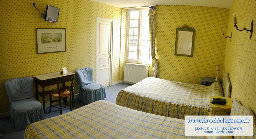 Hotel De La Grotte Montignac  Rum bild